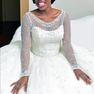 Ines Di Santos wedding dress